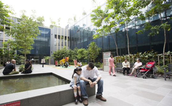 Beautiful Garden of Parkcity Medical Centre